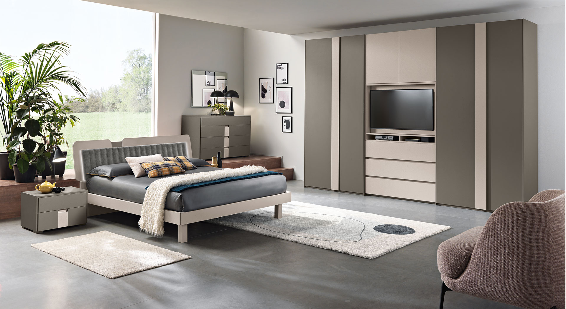 Gierre Composizione 162 camera da letto