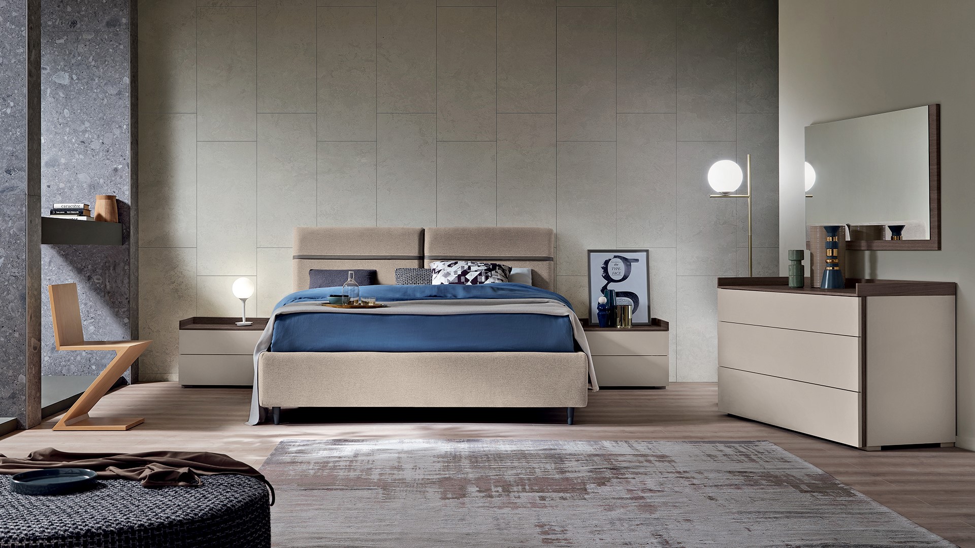 Gierre Composizione 196 camera da letto