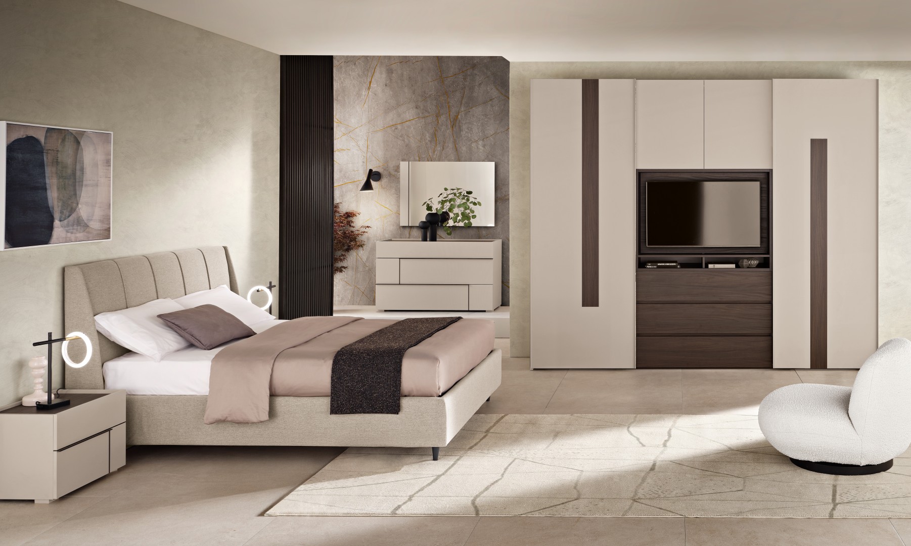 Gierre Composizione 203 camera da letto