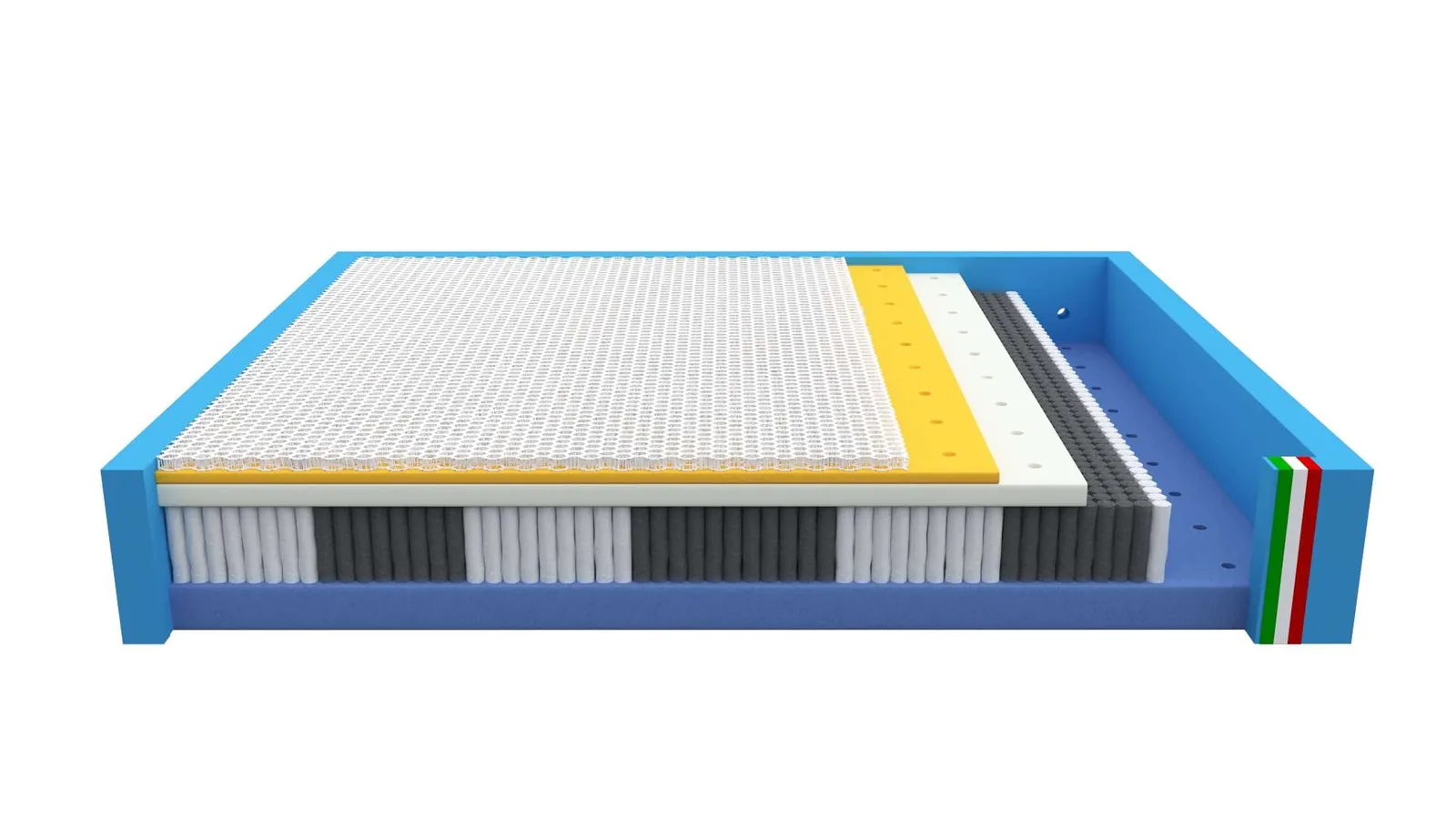 Materasso Royal di Box Mistral a molle insacchettate 1