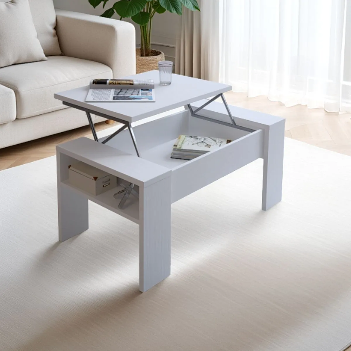Tomasucci James total white tavolino